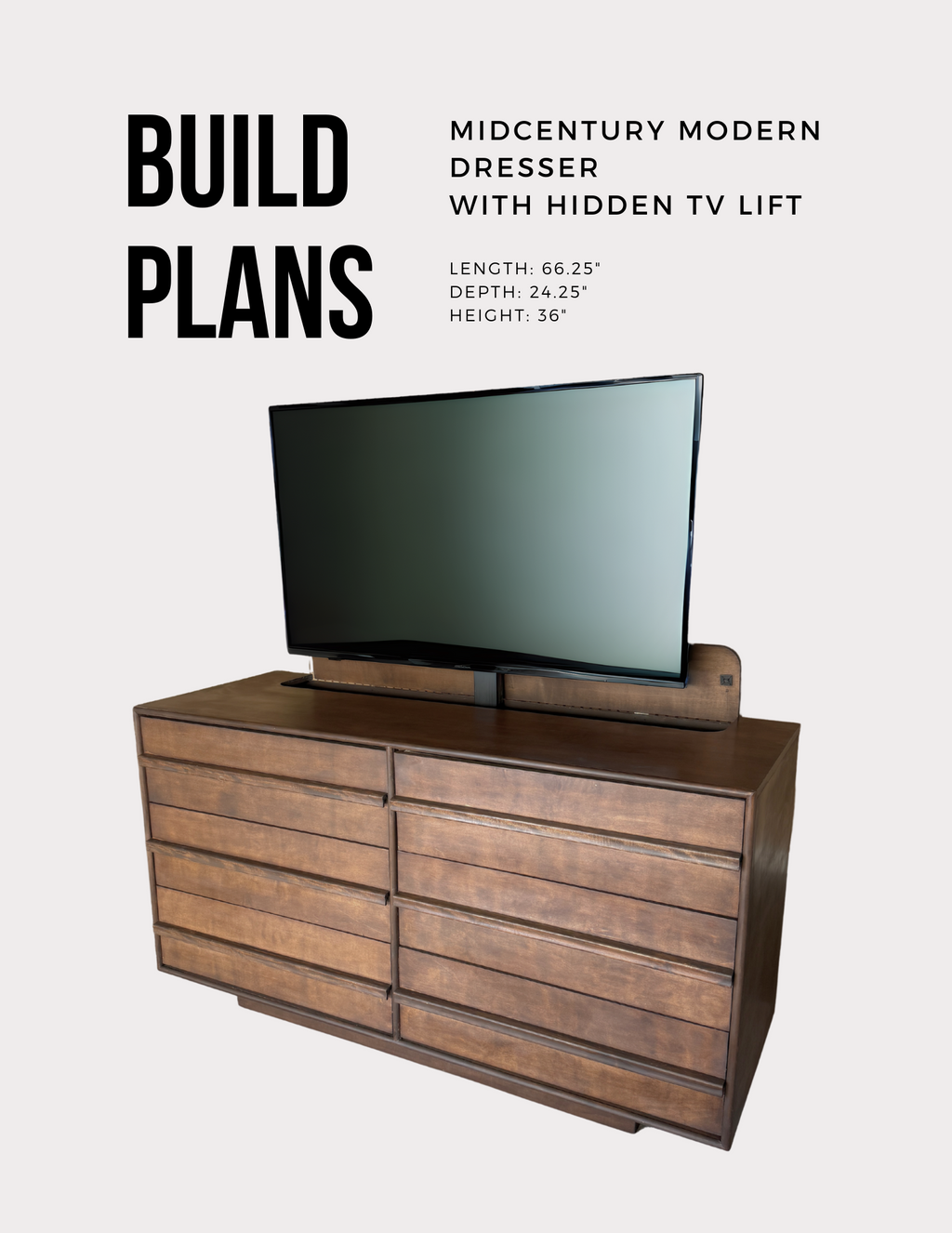 TV Lift Dresser